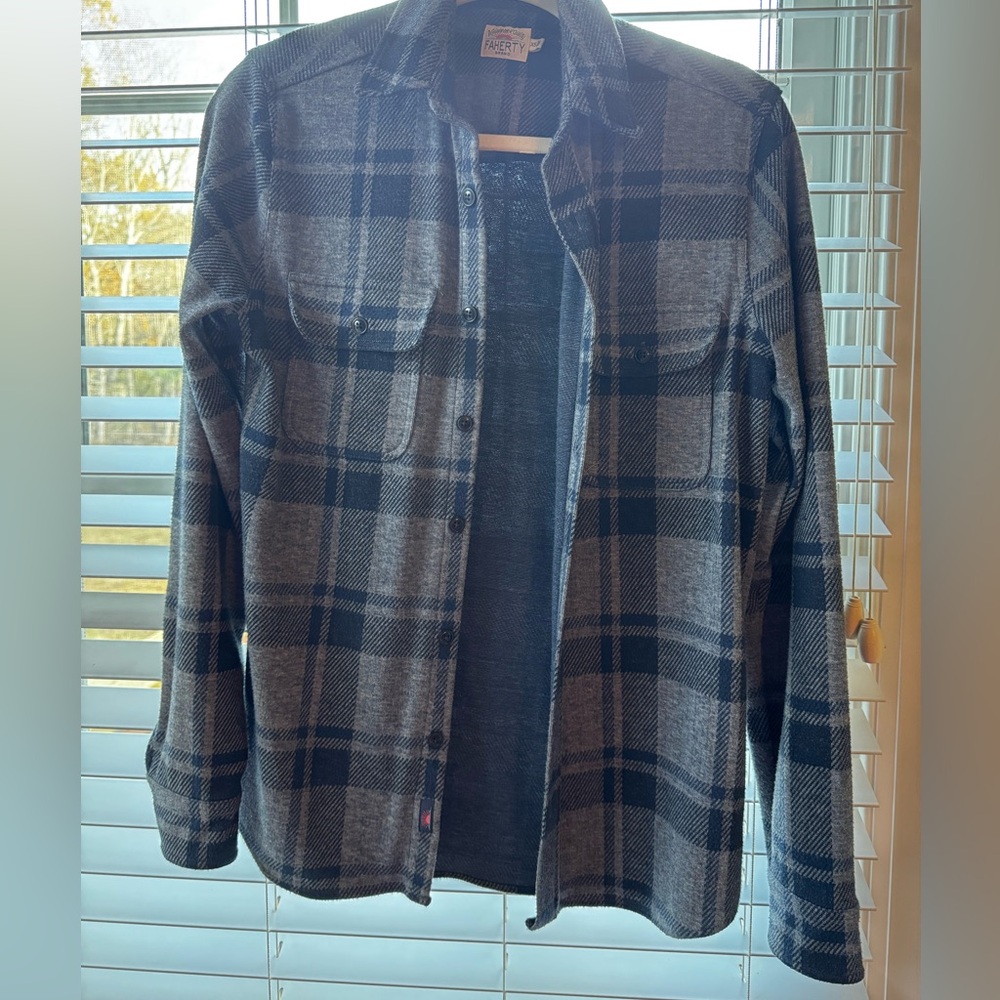 Mens XS FAHERTY Brushed Flannel VGUC